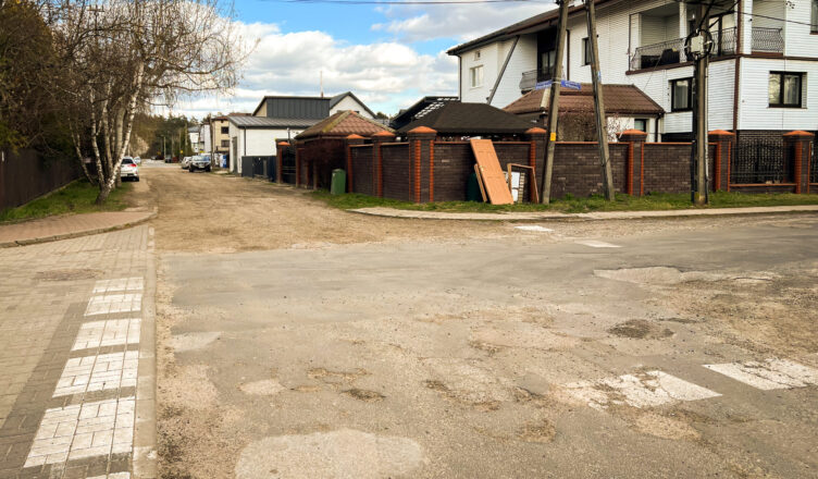 Zielonka - Rusza modernizacja ul. Brzozy-Brzeziny