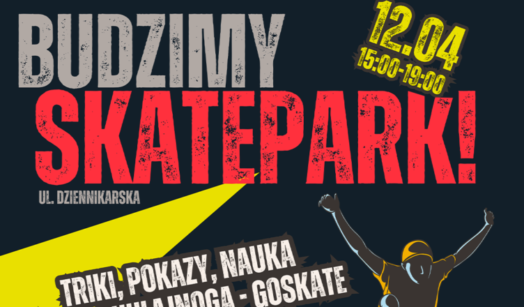 Zielonka - Już w sobotę skatepark obudzi się ze snu