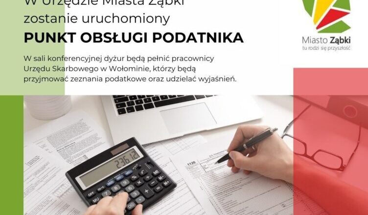 Ząbki - Punkt obsługi podatnika w Urzędzie Miasta