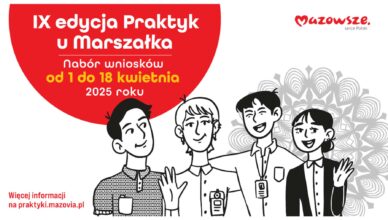 STUDENCIE PRZYJDŹ NA PRAKTYKI DO MARSZAŁKA!
