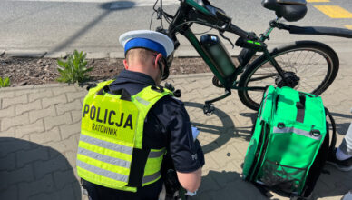 Policyjne kontrole jednośladów z napędem elektrycznym
