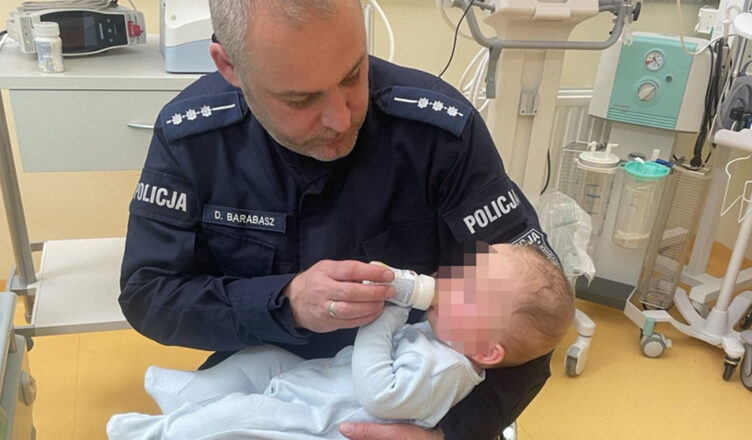 Policjanci zatrzymali pijanych rodziców półrocznego dziecka