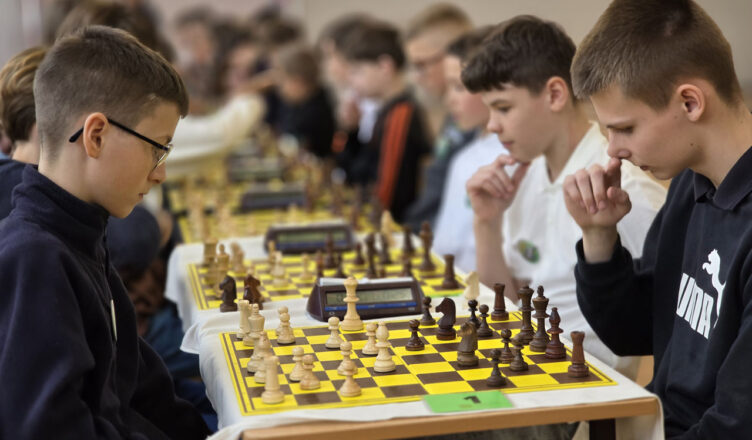 I Gminny Turniej Szachowy Szkół Podstawowych Stryjki 10.04.2025
