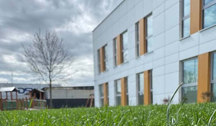 Ząbki - Nowa trawa przy Publicznym Przedszkolu nr 2 Leśny Zakątek