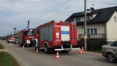 Wybuch gazu w Trzciance