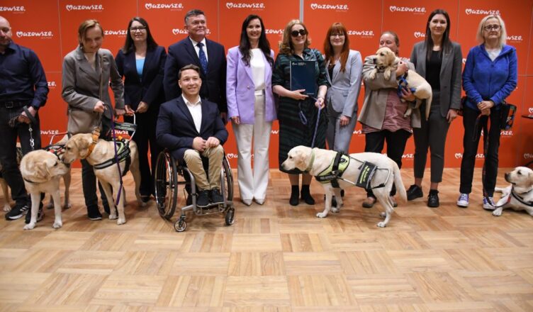 „Pies – oczy, ręce i dużo więcej” – rusza nowatorski projekt na rzecz osób z niepełnosprawnościami