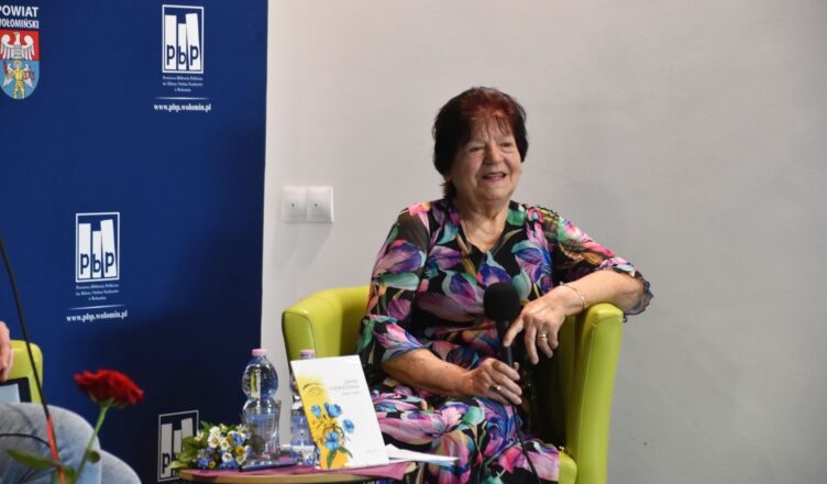 Spotkanie autorskie z wołominianką, nauczycielką i poetką Jadwigą Czaplicką