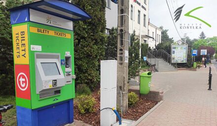 Nowy biletomat ZTM przy Urzędzie Miasta w Kobyłce