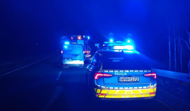 Tragiczny wypadek z udziałem rowerzysty na DK50