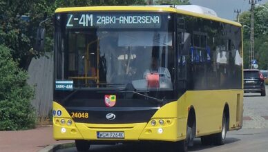 Ząbki - funkcjonowanie komunikacji miejskiej w okresie majówki