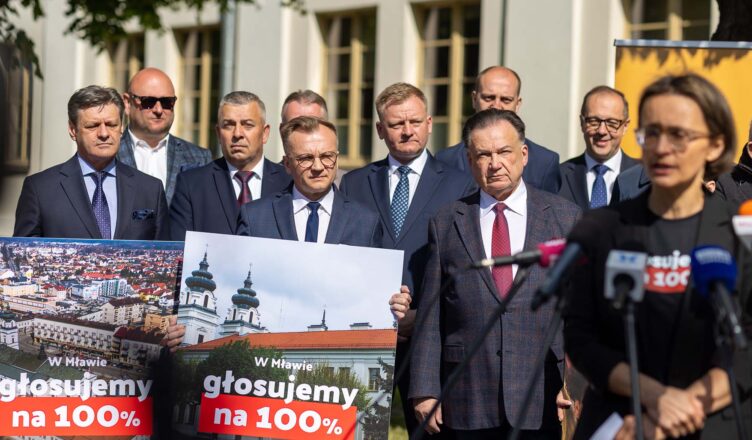 „Głosujemy na 100 procent” – samorządowcy z Mazowsza zachęcają do udziału w wyborach prezydenckich