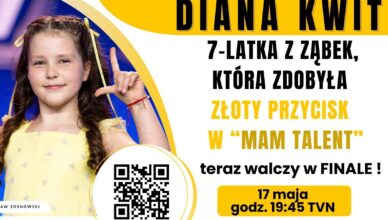 Ząbki - Głosuj na Dianę Kwit w finale "Mam Talent"