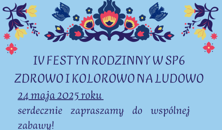 Ząbki - Rodzinny festyn "Zdrowo i kolorowo na ludowo"