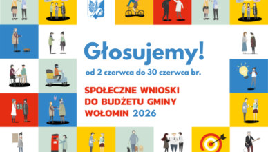 Wołomin - Rusza głosowanie na Społeczne Wnioski do budżetu Gminy na rok 2026