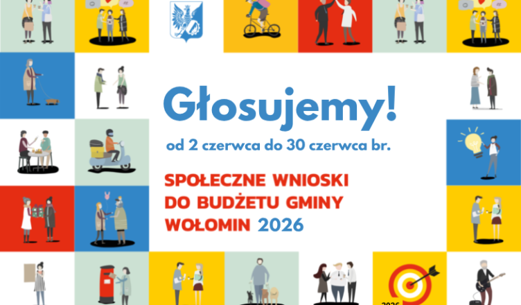 Wołomin - Rusza głosowanie na Społeczne Wnioski do budżetu Gminy na rok 2026