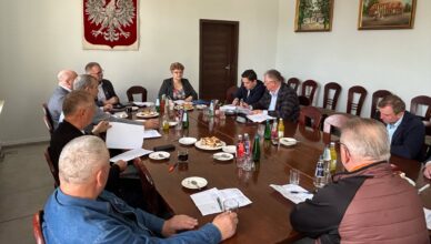 Spotkanie samorządu z Izbą Rolniczą Powiatu Wołomińskiego