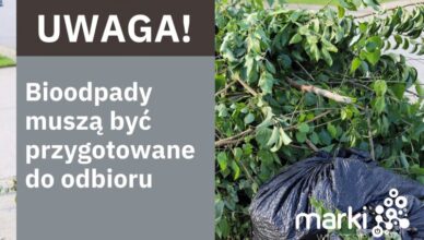 Marki - wystawiaj bioodpady prawidłowo