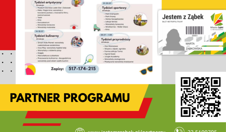 Ząbki - Oferta dla posiadaczy Karty Mieszkańca