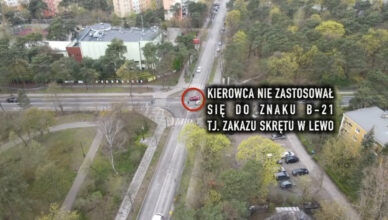 Dron w służbie bezpieczeństwa - działania mające na celu poprawę bezpieczeństwa pieszych
