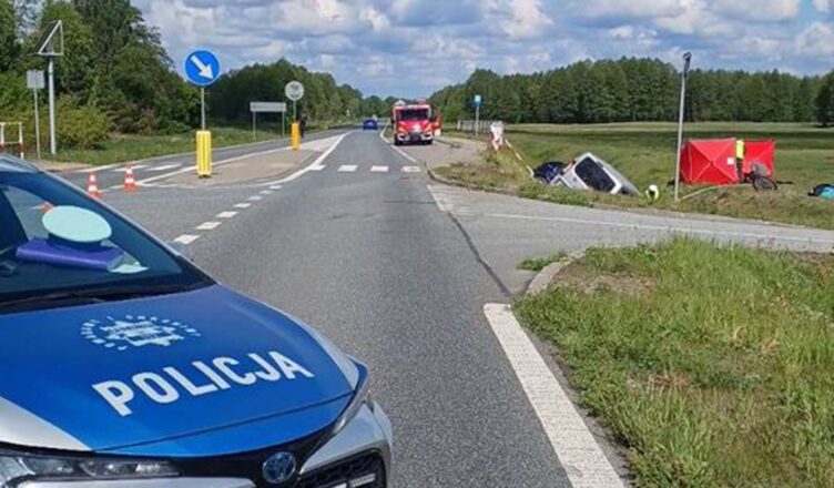 Tragiczny wypadek na drodze W 627