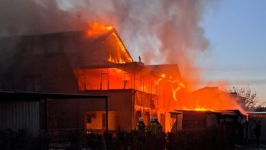 Dom spalony w pożarze w Jasienicy - prosimy o wsparcie