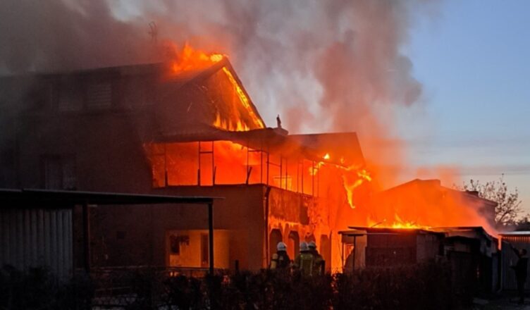 Dom spalony w pożarze w Jasienicy - prosimy o wsparcie