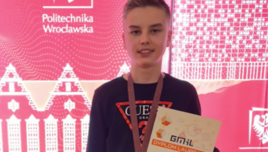 Ząbki - Damian Mech zdobył brąz na XXI Mistrzostwach Polski w Grach Matematycznych i Logicznych