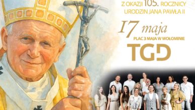 Koncert Papieski w Wołominie – uczcijmy 105. rocznicę urodzin św. Jana Pawła II