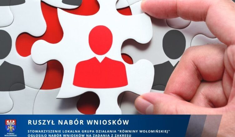 Ruszył nabór wniosków w ramach programu LGD „Równiny Wołomińskiej”