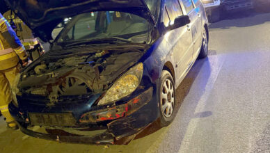 Zderzenie osobówek na ważnym skrzyżowaniu miasta