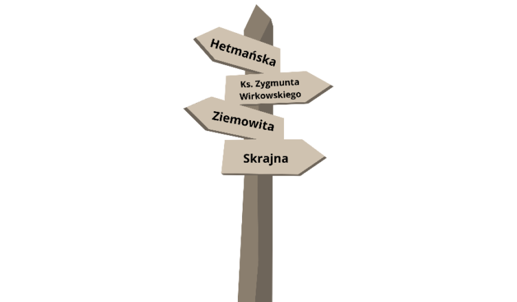 Kobyłka - Nowe nazwy ulic