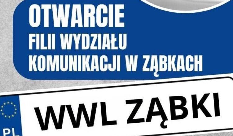 Nowa filia Wydziału Komunikacji w Ząbkach. Oficjalne otwarcie już 11 czerwca.