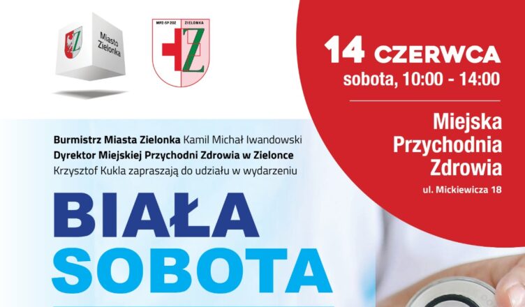 Zielonka - Bezpłatne konsultacje i badania w Białą Sobotę w Miejskiej Przychodni Zdrowia