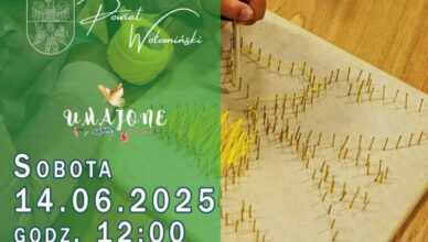 Warsztaty rodzinne ze STRING ART razem z KGW Umajone w Kołakowie