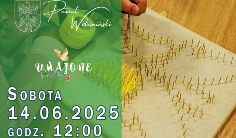 Warsztaty rodzinne ze STRING ART razem z KGW Umajone w Kołakowie