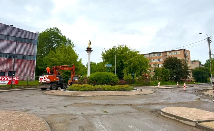 Remont ronda w Wołominie na finiszu