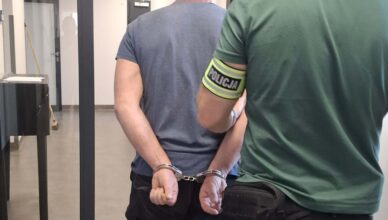 Taranował stado dzików- został objęty dozorem policji