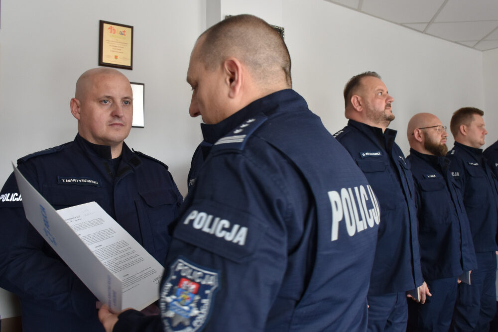 Zmiany kadrowe w Komendzie Powiatowej Policji w Wołominie