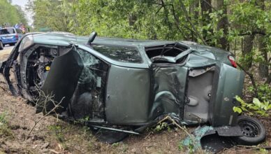 Nietrzeźwy kierujący sprawcą wypadku