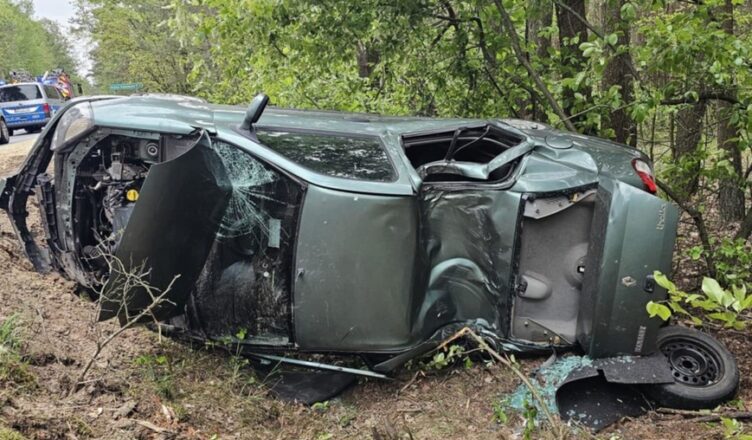 Nietrzeźwy kierujący sprawcą wypadku