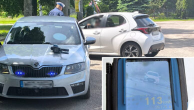 Jechał z prędkością 113 km/h w pobliżu szkoły. Stracił prawo jazdy