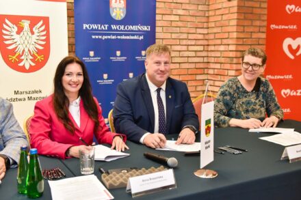 Ponad 7,6 mln zł na inwestycje w powiatach wołomińskim, otwockim i legionowskim