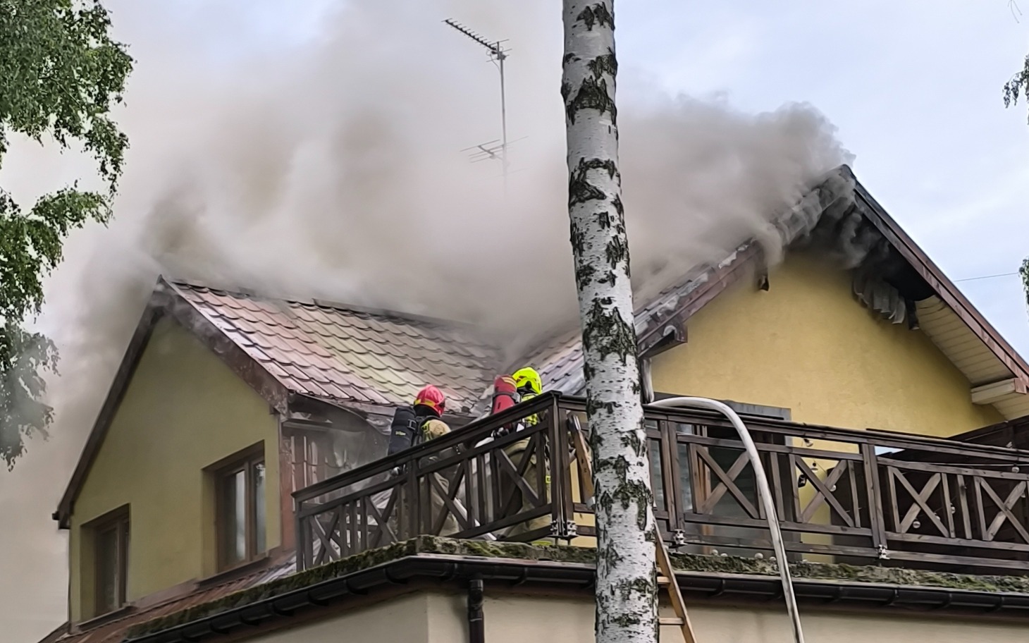 Pożar domu jednorodzinnego - pomóż powstać z popiołów