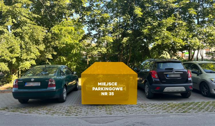 Zielonka - Miejsce postojowe przy ul. Wyszyńskiego czeka na najemcę
