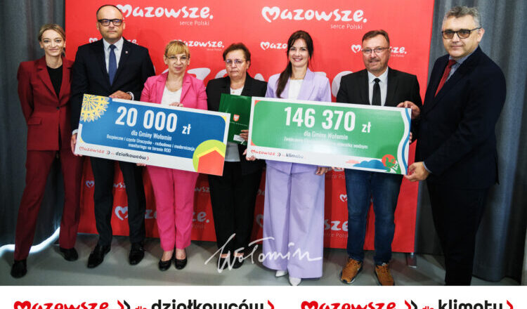 Wołomin inwestuje w ekologię i bezpieczeństwo z pomocą Mazowsza