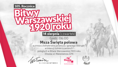 Wołomin - Msza Święta polowa w Ossowie