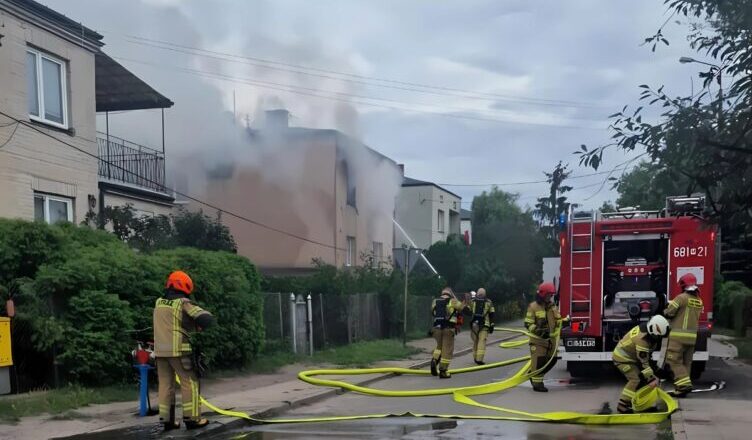 Pomoc dla poszkodowanych w pożarze w Markach