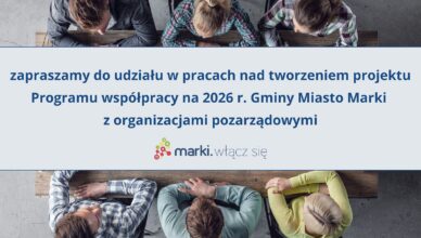 Program współpracy Gminy Miasto Marki z NGO