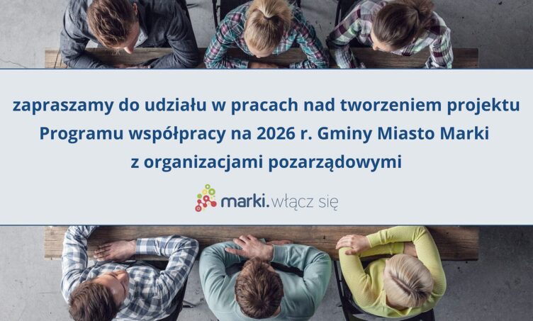 Program współpracy Gminy Miasto Marki z NGO