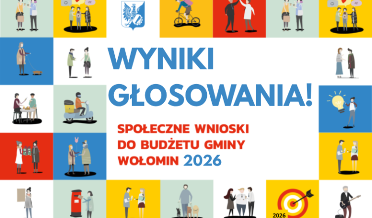 Wołomin - Wyniki głosowania na Społeczne Wnioski 2026!